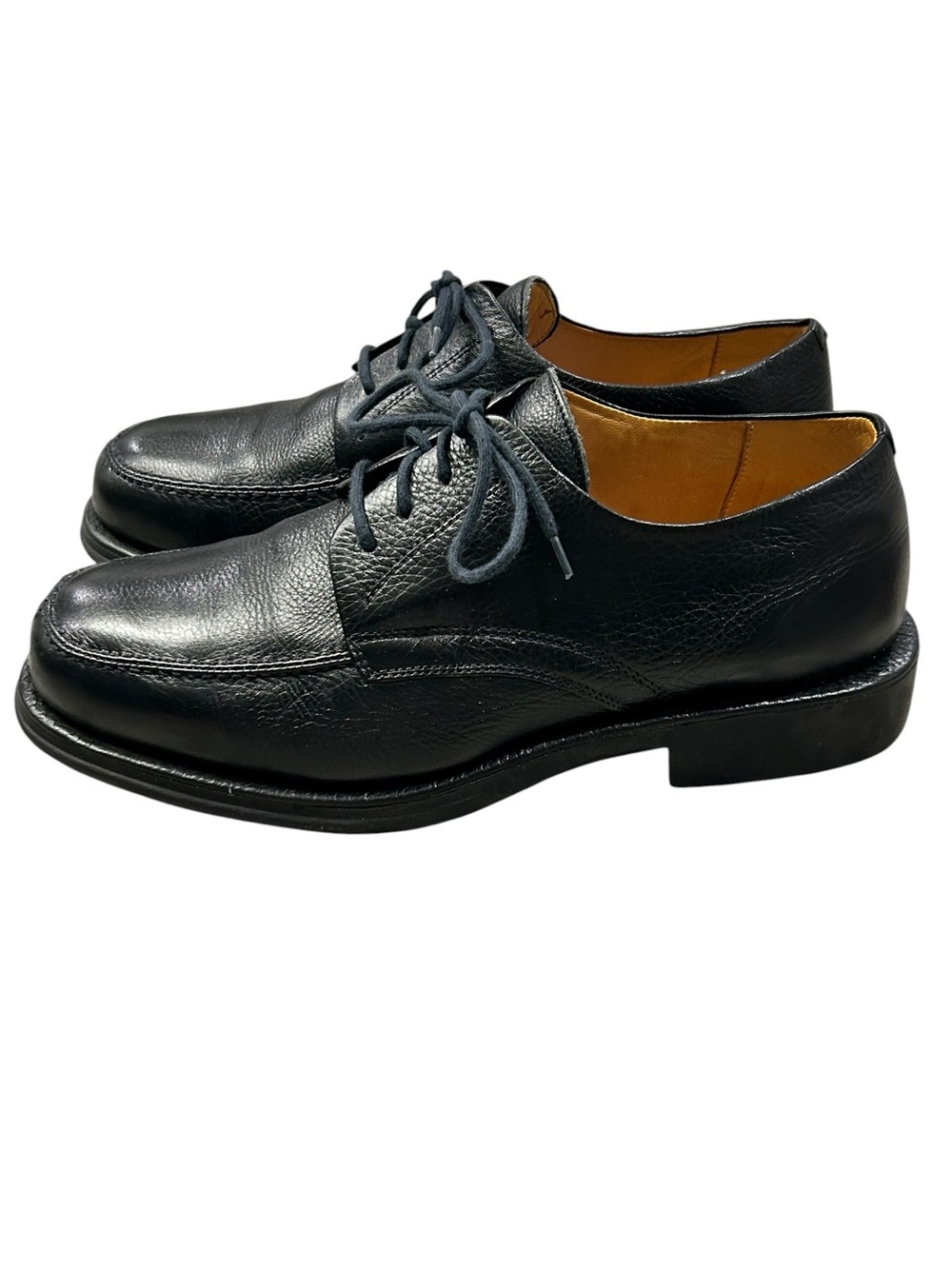 Sandro Moscoloni Vineyard Men’s Pebbled Leather Lace-Up Oxford Dress Shoes 9.5